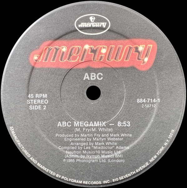 ABC - Vanity Kills | Mercury (884-714-1) - 4