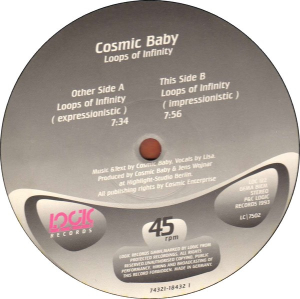 Cosmic Baby - Loops Of Infinity | Logic Records (LOC 122) - 3