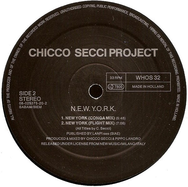 Chicco Secci Project - N.E.W. Y.O.R.K. | Who's That Beat? (WHOS 32) - 4