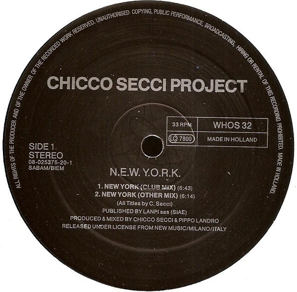 Chicco Secci Project - N.E.W. Y.O.R.K. | Who's That Beat? (WHOS 32) - 3