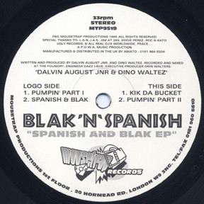 Blak 'N' Spanish - Spanish And Blak EP | Mousetrap Records (MTP9519) - 4 Blak 'N' Spanish - Spanish And Blak EP | Mousetrap Records (MTP9519) - 4