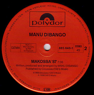 Manu Dibango - Makossa '87 (Big Blow) | Polydor (885 648-1) - 3