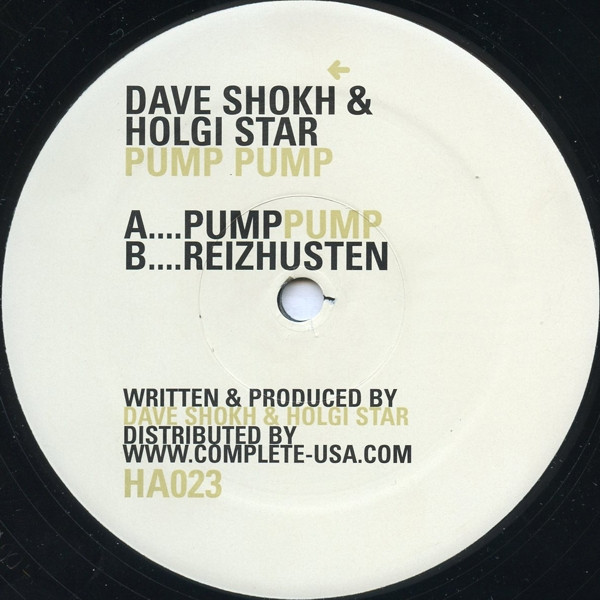 Dave Shokh & Holgi Star - Pump Pump | Hidden Agenda (HA023) - main