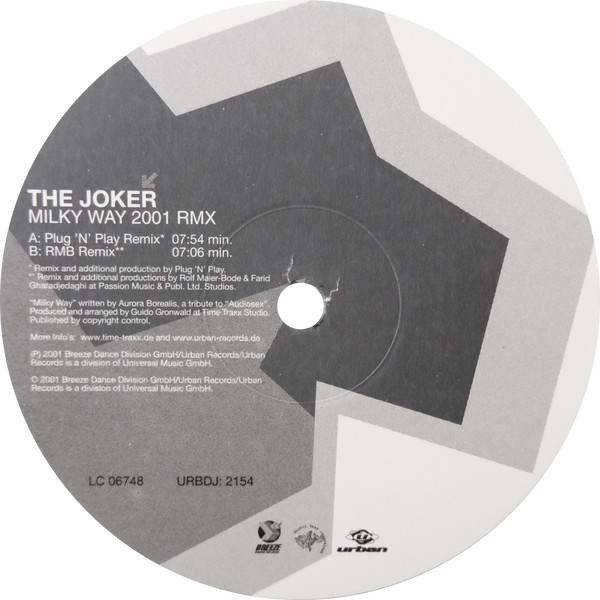 The Joker - Milky Way 2001 RMX | Urban (URBDJ 2154) - 2