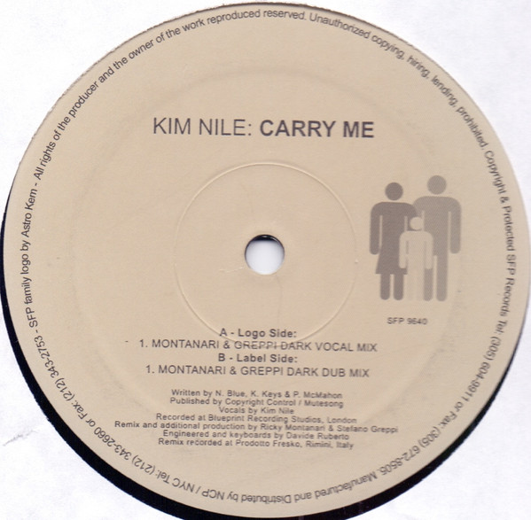 Kim Nile - Carry Me | SFP Records (SFP 9640) - 2 Kim Nile - Carry Me | SFP Records (SFP 9640) - 2