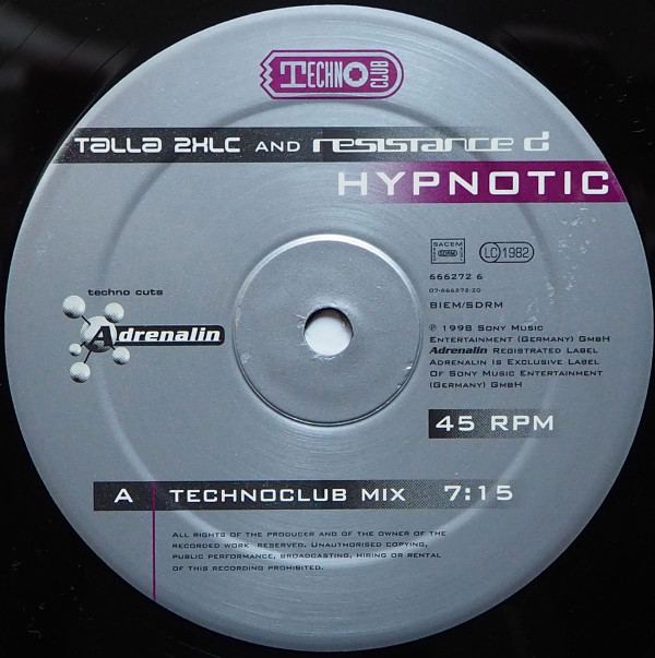 Talla 2XLC And Resistance D - Hypnotic | Adrenalin (ADR 666272 6) - 3