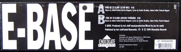 E-Base - Fire Of St. Elmo | Chocolate Records (0048060CHO) - 3 E-Base - Fire Of St. Elmo | Chocolate Records (0048060CHO) - 3