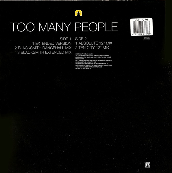 Pauline Henry - Too Many People | Sony Soho Square (659594 6) - 6 Pauline Henry - Too Many People | Sony Soho Square (659594 6) - 6