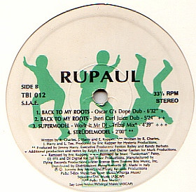 RuPaul - Back To My Roots / Supermodel | Tommy Boy (TBI 012) - 2 RuPaul - Back To My Roots / Supermodel | Tommy Boy (TBI 012) - 2