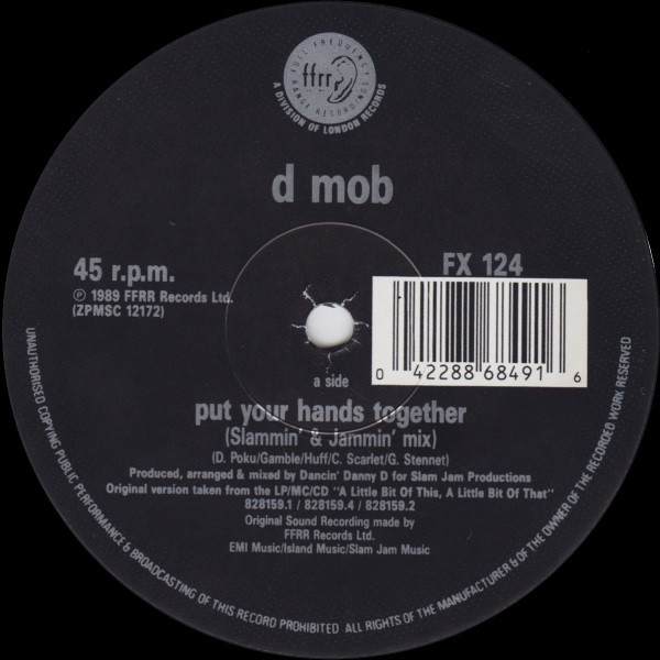 D Mob - Put Your Hands Together | FFRR (FX 124) - 3