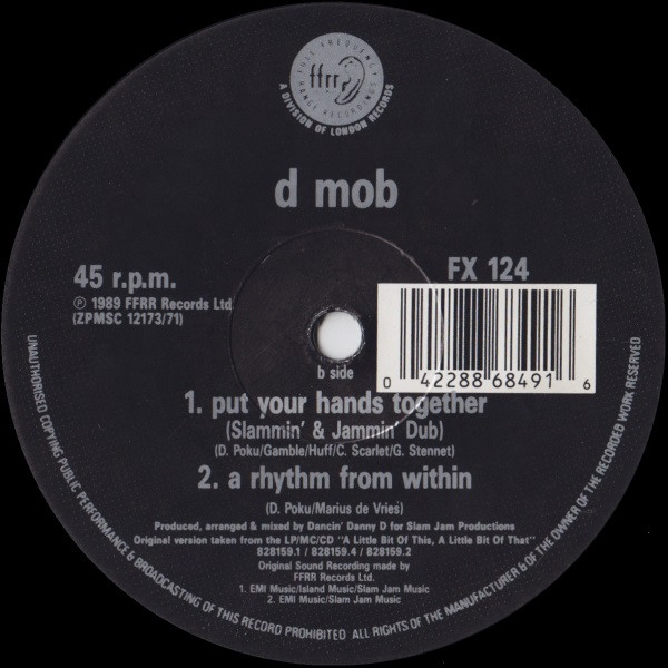 D Mob - Put Your Hands Together | FFRR (FX 124) - 4