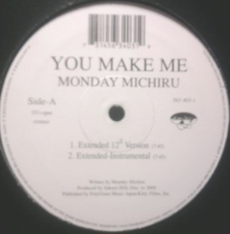 Monday Michiru - You Make Me | Polydor (563 403-1) - main Monday Michiru - You Make Me | Polydor (563 403-1) - main