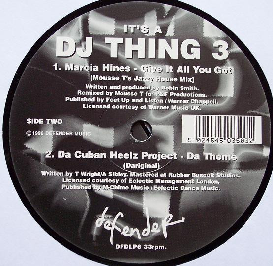 Various - It's A DJ Thing 3 | Defender Music (DFDLP6) - 2