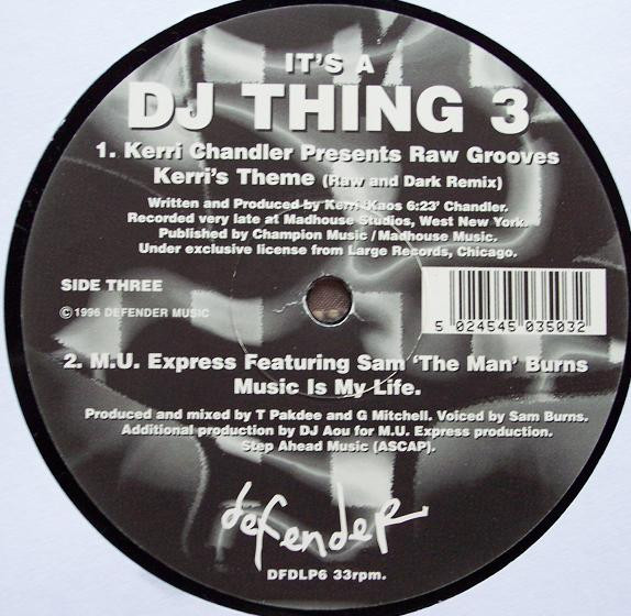 Various - It's A DJ Thing 3 | Defender Music (DFDLP6) - 3