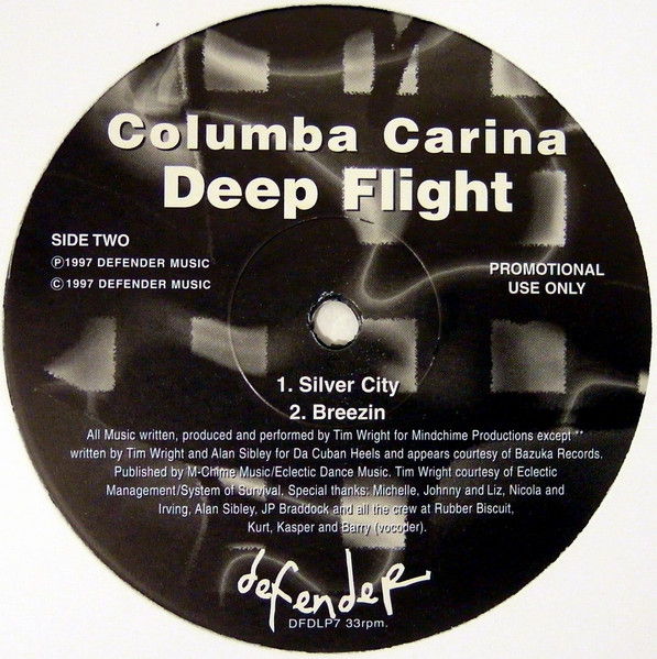 Columba Carina - Deep Flight | Defender Music (DFDLP7) - 2