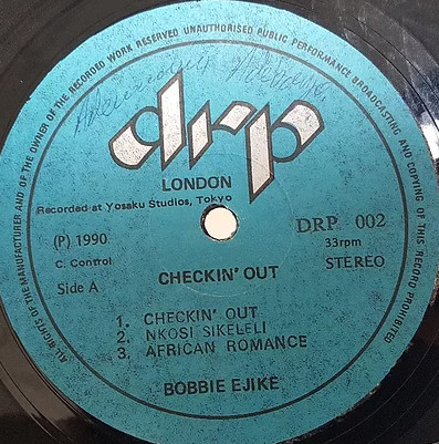 Bobbie Ejike - Checkin' Out | DRP (DRP 002) - 3