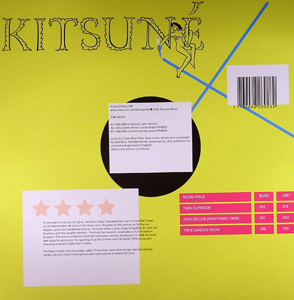 The Mogs - Kelly Blame | Kitsuné Music (KITSUNÉ 016) - 2 The Mogs - Kelly Blame | Kitsuné Music (KITSUNÉ 016) - 2