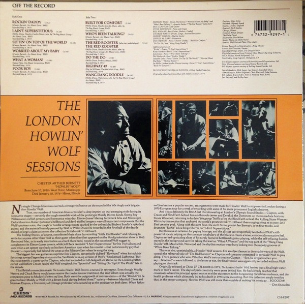 The London Howlin' Wolf Sessions