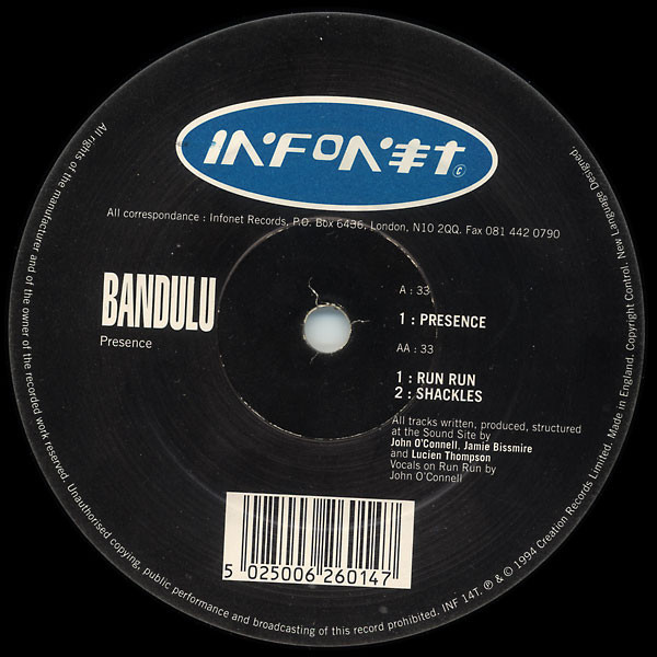 Bandulu - Presence | Infonet (INF 14T) - 3