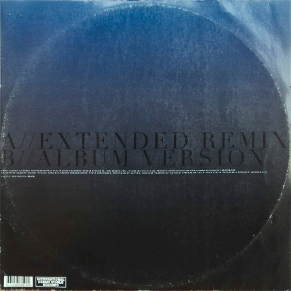 XLOVER - So Blue | International Deejay Gigolo Records (GIGOLO 149) - 2 XLOVER - So Blue | International Deejay Gigolo Records (GIGOLO 149) - 2