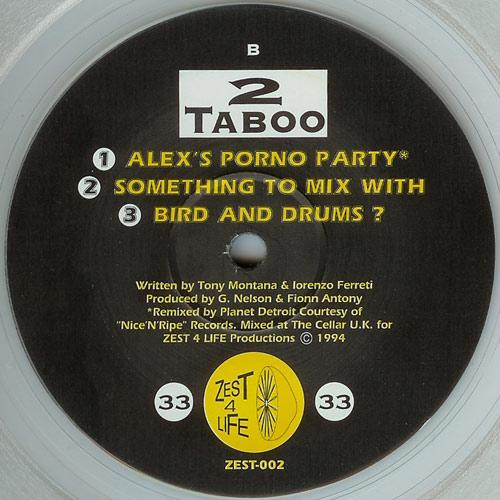 2 Taboo - Latina | Zest 4 Life (ZEST-002) - 2