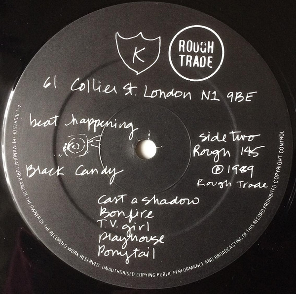 Beat Happening - Black Candy | Rough Trade (ROUGH 145) - 4