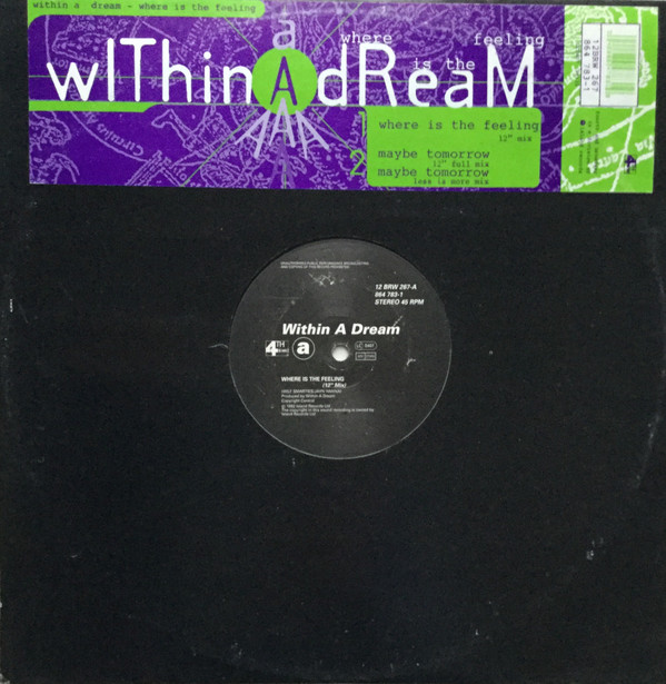 Within A Dream - Where Is The Feeling | 4th & Broadway (12 BRW 267)
