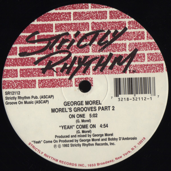 George Morel - Morel's Grooves Part 2 | Strictly Rhythm (SR12112) - 2