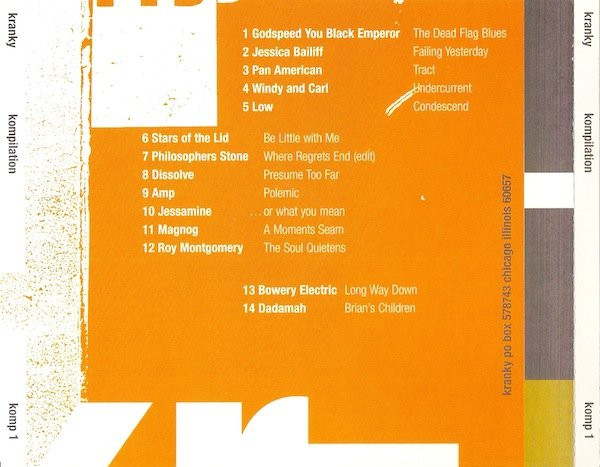 Various - Kompilation | Kranky (komp 1) - 2