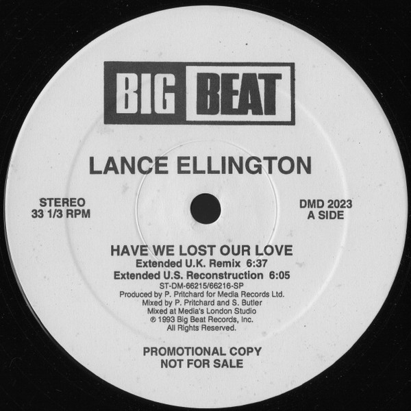 Lance Ellington - Have We Lost Our Love | Big Beat (DMD 2023) - 2