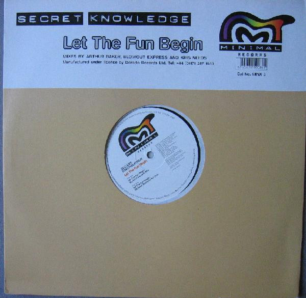 Secret Knowledge - Let The Fun Begin | Minimal Records (MINX 8) - main Secret Knowledge - Let The Fun Begin | Minimal Records (MINX 8) - main