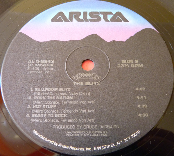Krokus - The Blitz | Arista (AL 8-8243) - 4 Krokus - The Blitz | Arista (AL 8-8243) - 4