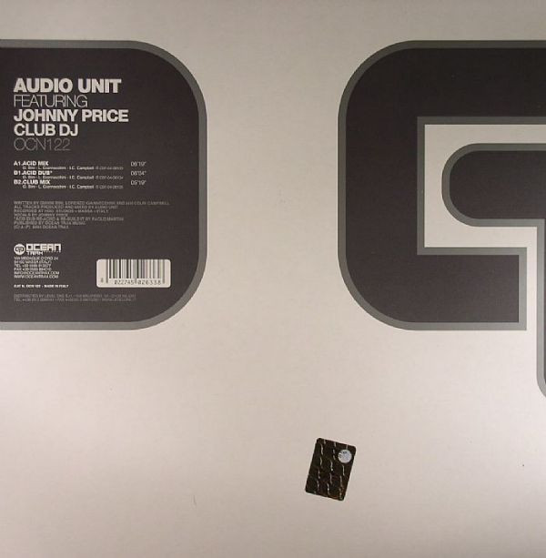 Audio Unit & Johnny Price - Club DJ | Ocean Trax (OCN 122) - 2 Audio Unit & Johnny Price - Club DJ | Ocean Trax (OCN 122) - 2