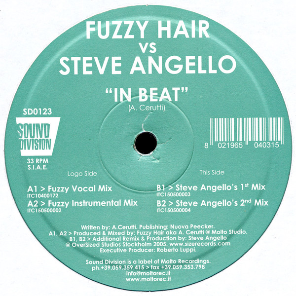Fuzzy Hair vs. Steve Angello - In Beat | Sound Division (SD0123) - 3 Fuzzy Hair vs. Steve Angello - In Beat | Sound Division (SD0123) - 3
