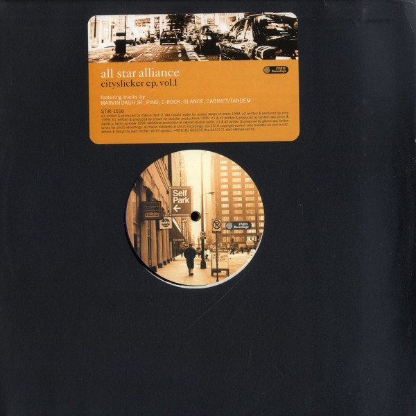 Various - All Star Alliance - City Slickers EP Vol. 1 | STIR15 Recordings (STiR-1516)