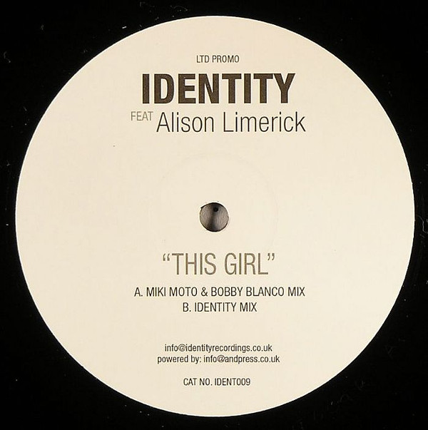 Identity - This Girl | Identity Recordings (IDENT009) - main