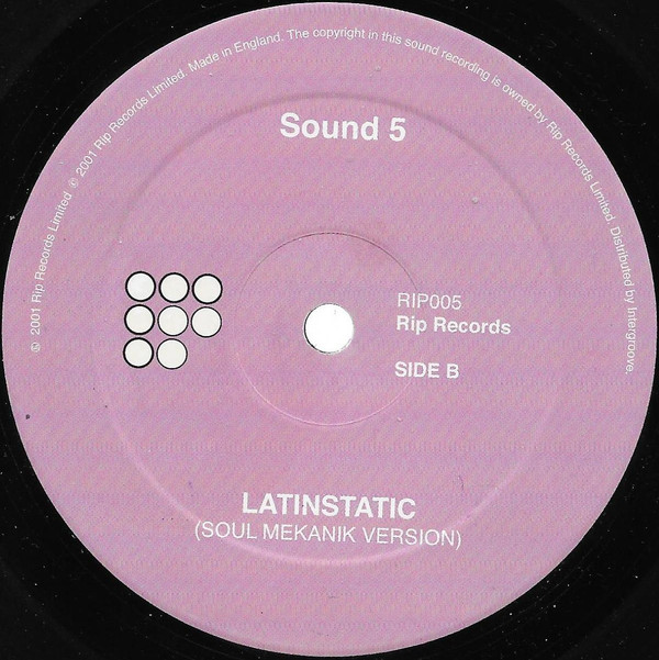 Sound 5 - Latinstatic | Rip Records (RIP005) - 4