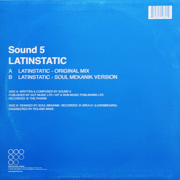 Sound 5 - Latinstatic | Rip Records (RIP005) - 2