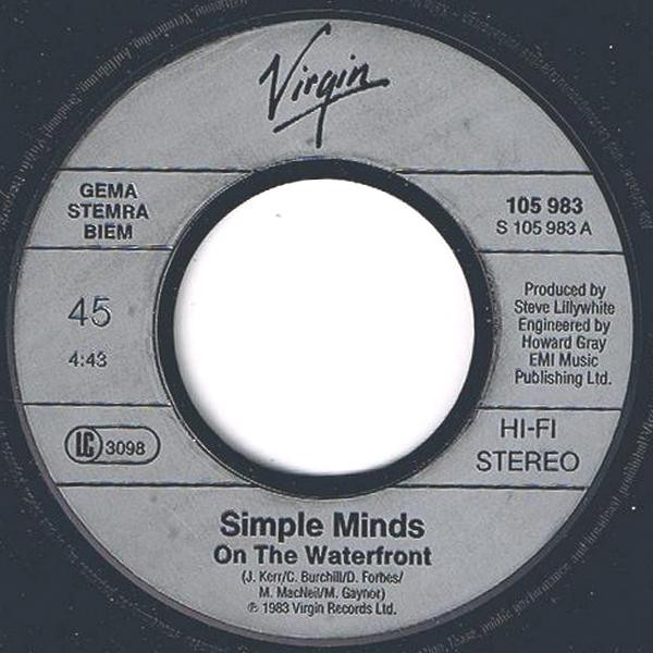 Simple Minds - Waterfront | Virgin (105 983-100) - 3