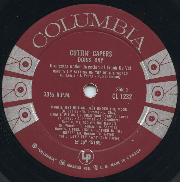 Doris Day - Cuttin' Capers | Columbia (CL 1232) - 4 Doris Day - Cuttin' Capers | Columbia (CL 1232) - 4
