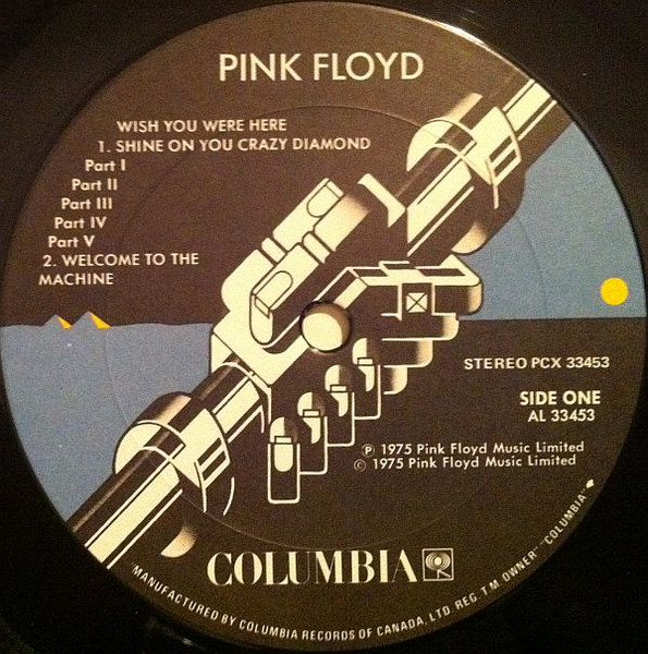 Pink Floyd - Wish You Were Here | Columbia (PCX 33453) - 3 Pink Floyd - Wish You Were Here | Columbia (PCX 33453) - 3