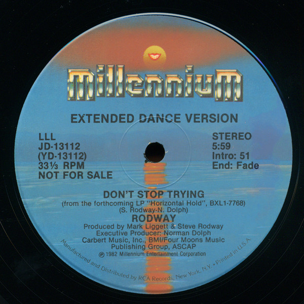 Rodway - Don't Stop Trying | Millennium (JD-13112) - 3 Rodway - Don't Stop Trying | Millennium (JD-13112) - 3