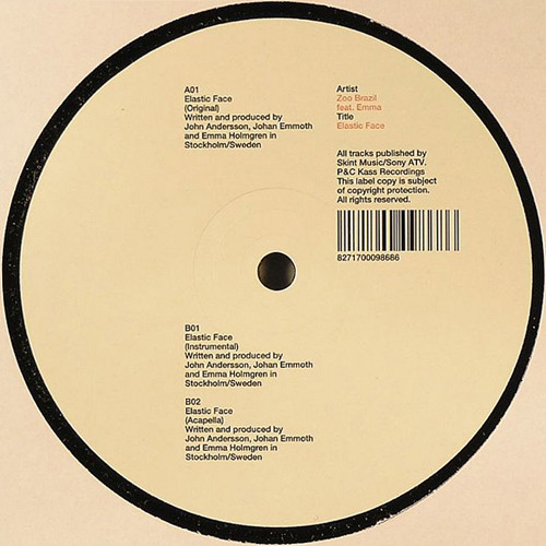 Zoo Brazil feat. Emma - Elastic Face | Kass Recordings (Kass 08) - 2 Zoo Brazil feat. Emma - Elastic Face | Kass Recordings (Kass 08) - 2