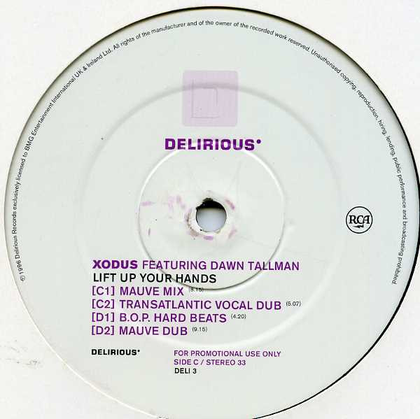 Xodus - Lift Up Your Hands | Delirious (DELI 3) - 3 Xodus - Lift Up Your Hands | Delirious (DELI 3) - 3