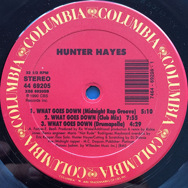 Hunter Hayes - What Goes Down | Columbia (44 69205) - 4 Hunter Hayes - What Goes Down | Columbia (44 69205) - 4