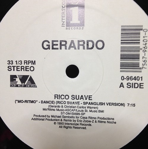 Gerardo - Rico Suave | Interscope Records (0-96401)