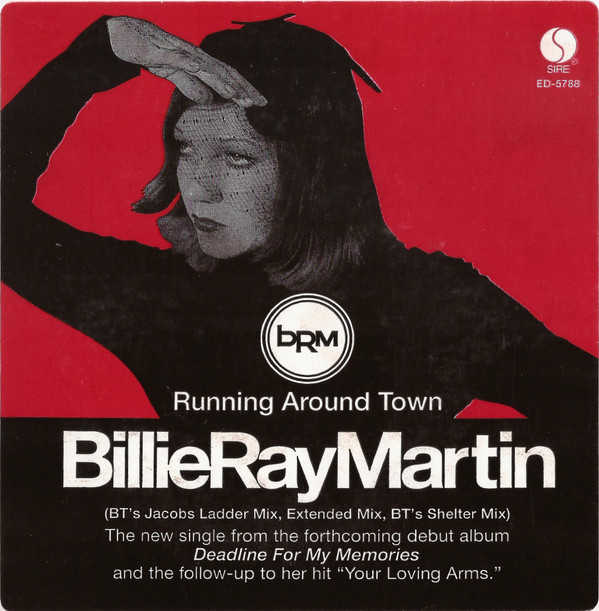 BillieRayMartin - Running Around Town | Sire (ED-5788) - main