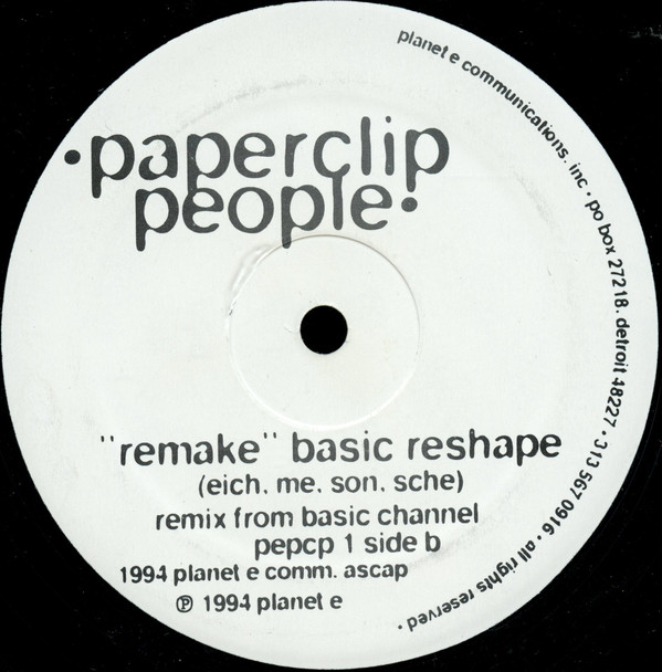 Paperclip People - Throw / Remake (Basic Reshape) | Planet E (pepcp 2) - 2
