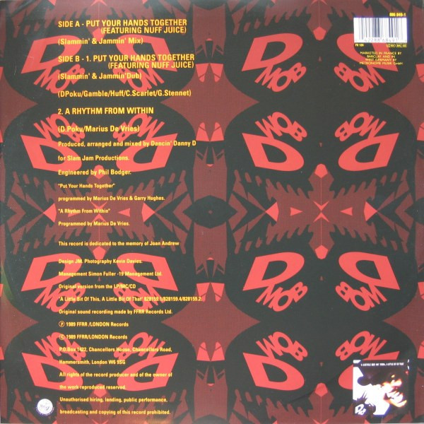 D Mob - Put Your Hands Together | FFRR (886 849-1) - 2 D Mob - Put Your Hands Together | FFRR (886 849-1) - 2