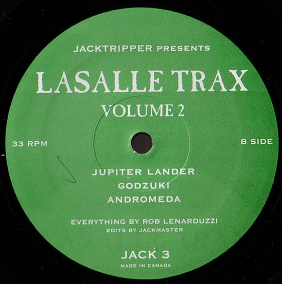 Jacktripper - Lasalle Trax Volume 2 | Jack (JACK 3) - 2 Jacktripper - Lasalle Trax Volume 2 | Jack (JACK 3) - 2